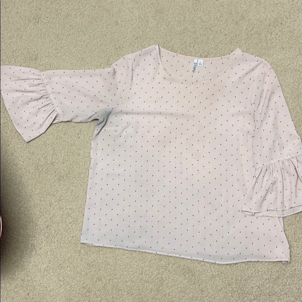 Elle bell sleeve blouse